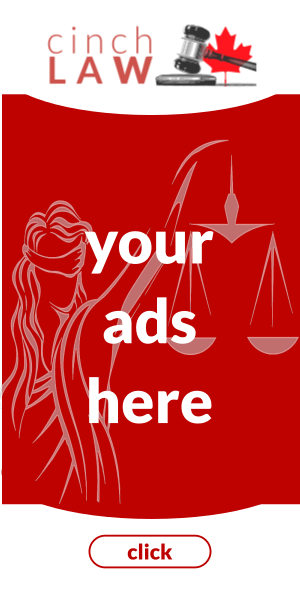 display advertising on cinchlaw.ca