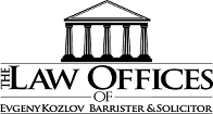 Evgeny Kozlov, BA, JD, LL.M. logo